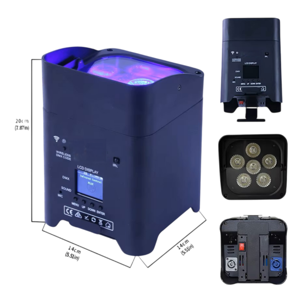 PAR LED BATTERIE – Image 2